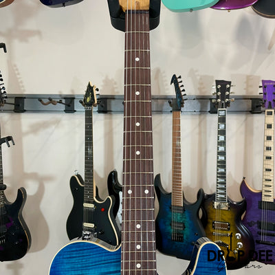 Schecter USA Custom Shop PT Custom Electric Guitar w/ Case - Trans Sky Blue