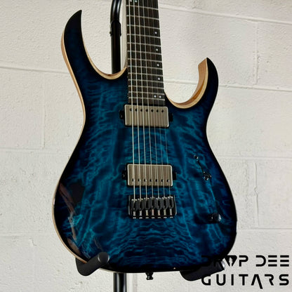 Mayones Duvell Elite 7 Baritone 7-String Electric Guitar w/ Case