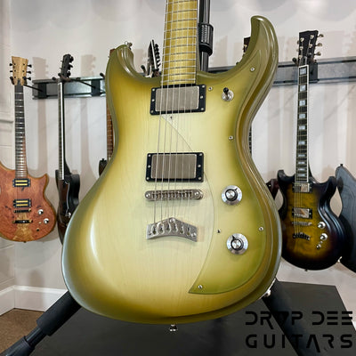 Dunable USA Custom Shop Gnarwhal Baritone Electric Guitar w/ Case - Antiqua