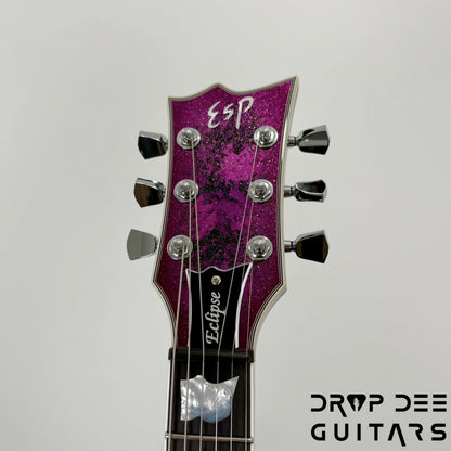ESP Original Series Eclipse Custom Electric Guitar w/ Case - Purple Peel