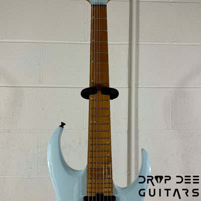 Jackson Pro Series Misha Mansoor Signature Juggernaut ET7 Evertune 7-String Baritone Electric Guitar w/ Case - Gulf Blue