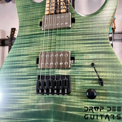 SMP Custom Shop Orpheus Electric Guitar w/ Case - Trans Green