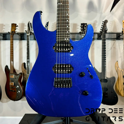 Jackson American Series Virtuoso HT Electric Guitar w/ Case - Mystic Blue
