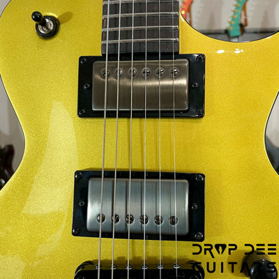 ESP LTD EC-2025 50th Anniversary Electric Guitar w/ Case - Metallic Gold
