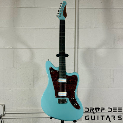 Balaguer 10th Anniversary Growler Classic Electric Guitar w/ Case - Sky Blue Gloss