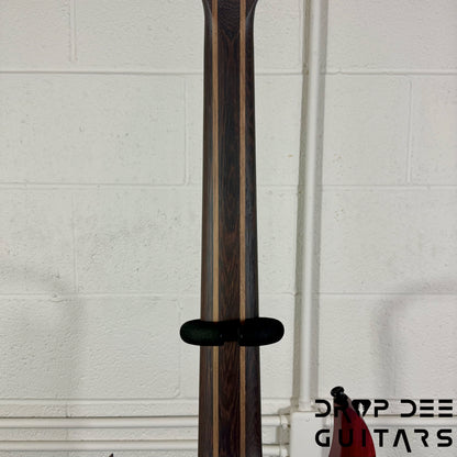 Ibanez Standard RGD721FA Baritone 7-String Electric Guitar - Stained Wine Red Burst Flat