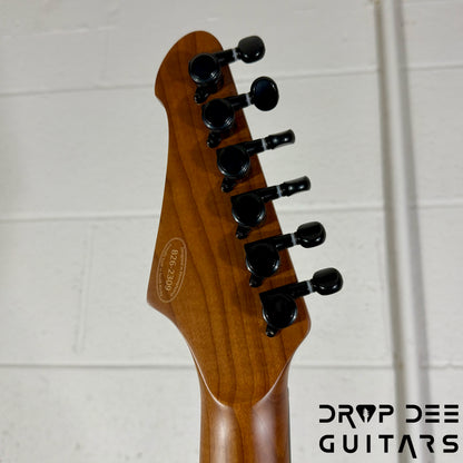 Balaguer 10th Anniversary Espada Modern Baritone Electric Guitar w/ Case - Rustic Black Satin