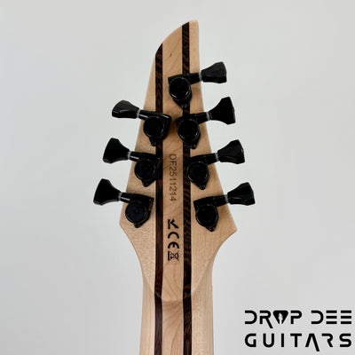 Mayones Duvell DT 7 7-String Baritone Electric Guitar w/ Case - Monolith Metallic Copper