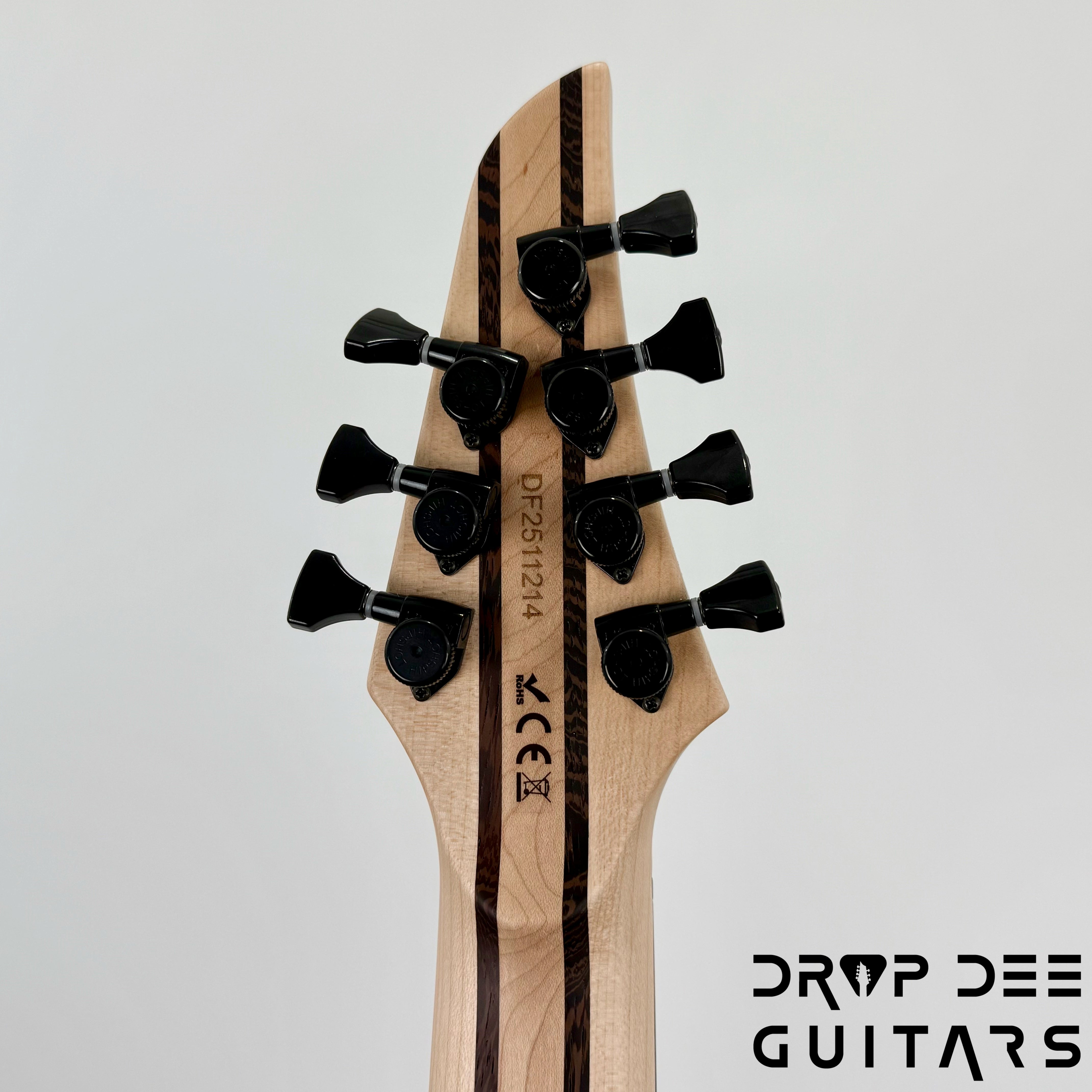 Mayones Duvell DT 7 7-String Baritone Electric Guitar w/ Case - Monolith Metallic Copper