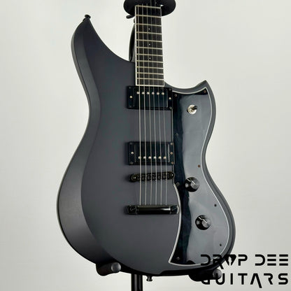 Dunable USA Custom Shop Yeti Electric Guitar w/ Case - Murder Blackout Satin