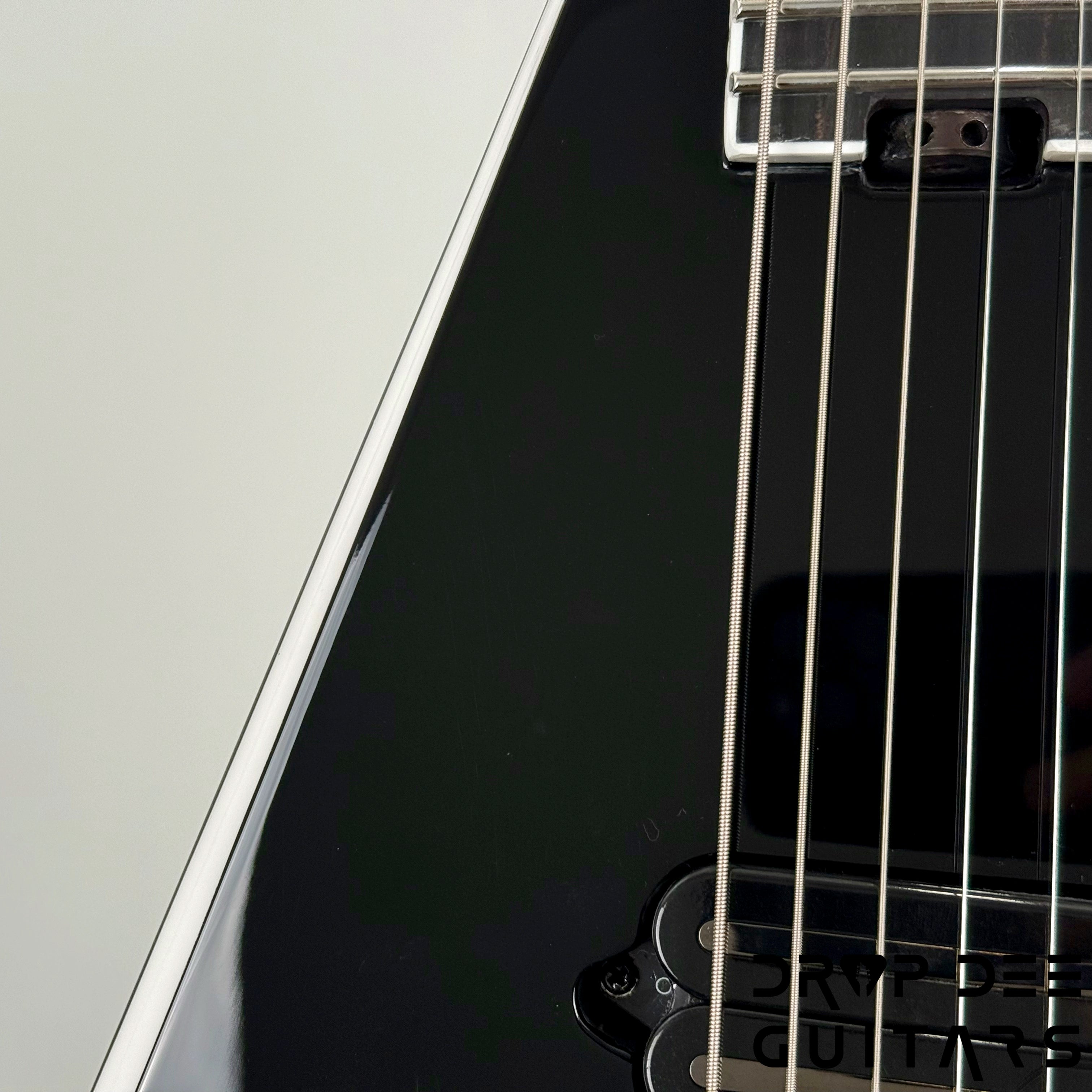 Jackson Pro Plus Series Signature Christian Andreu Rhoads RR24 EVTN6 Electric Guitar w/ Case - Black  with White Bevels