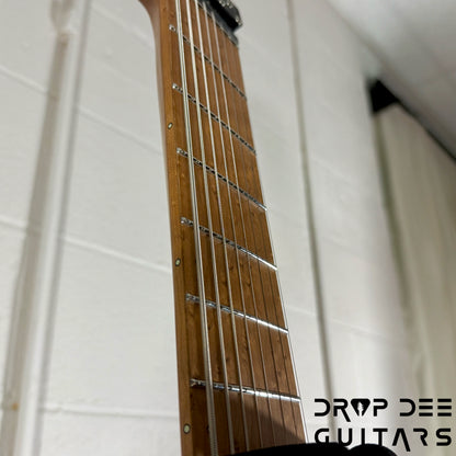 Strandberg Boden Original N2.8 8-String Multiscale Headless Electric Guitar w/ Bag - Black Denim Burst Satin