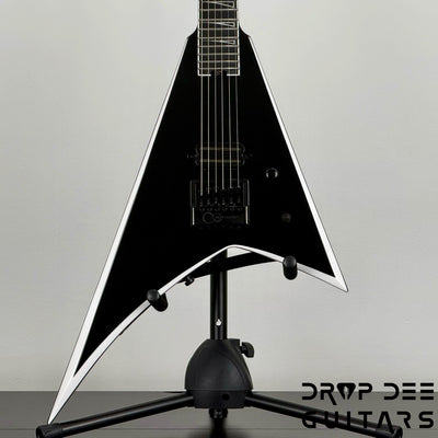 Jackson Pro Plus Series Signature Christian Andreu Rhoads RR24 EVTN6 Electric Guitar w/ Case - Black  with White Bevels