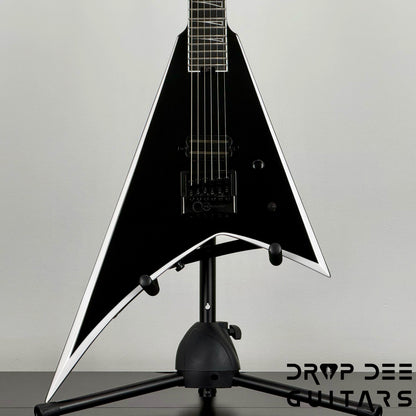 Jackson Pro Plus Series Signature Christian Andreu Rhoads RR24 EVTN6 Electric Guitar w/ Case - Black  with White Bevels