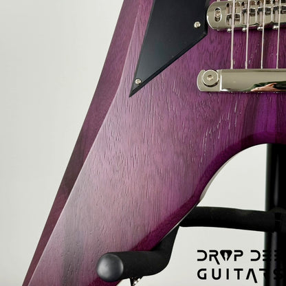 Dunable USA Custom Shop Asteroid 7 7-String Electric Guitar w/ Case - Trans Purple