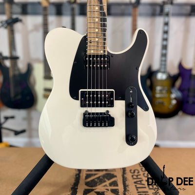 LsL Instruments T-Bone "Pale Horse" Electric Guitar w/ Case - Vintage Cream Opaque