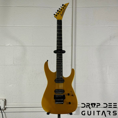 Jackson American Series Limited Edition Virtuoso Electric Guitar w/ Case - Gold Rush