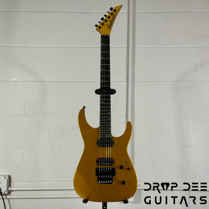 Jackson American Series Limited Edition Virtuoso Electric Guitar w/ Case - Gold Rush