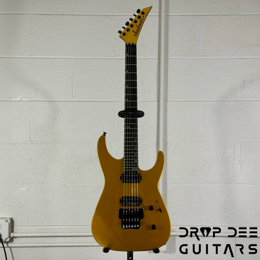 Jackson American Series Limited Edition Virtuoso Electric Guitar w/ Case - Gold Rush