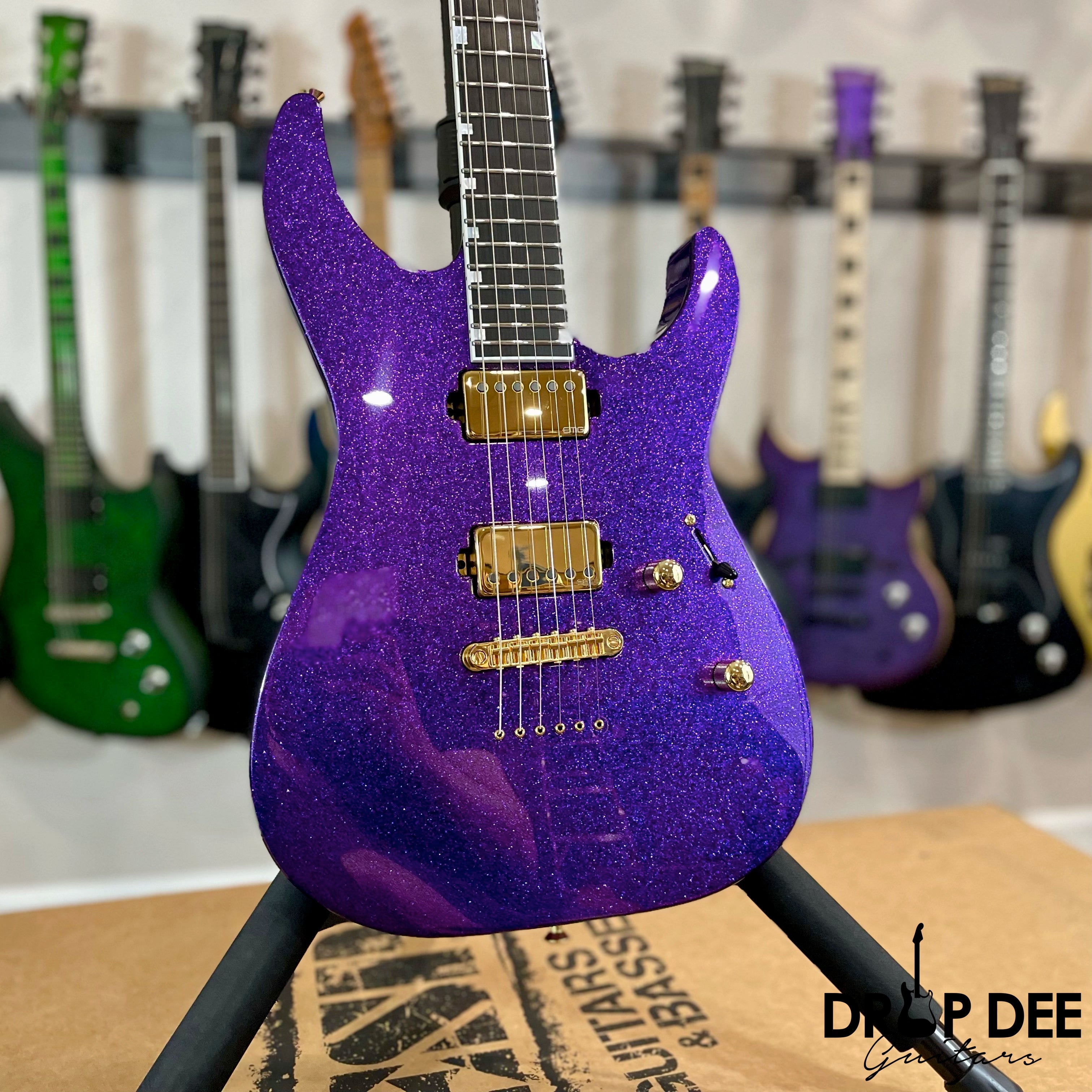 ESP USA M-II NTB NT Electric Guitar w/ Case