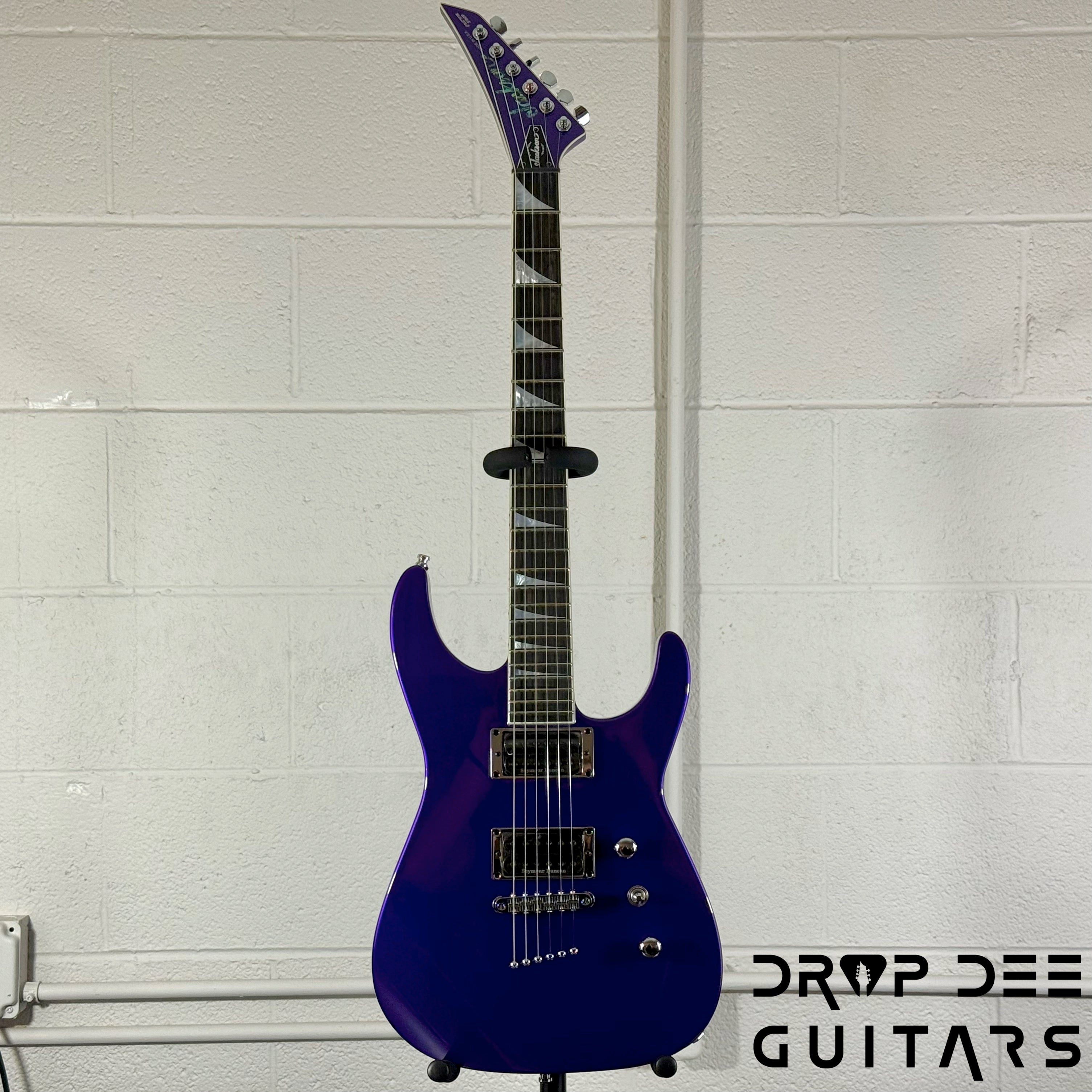 Jackson Custom Shop Soloist 2H TOM Electric Guitar w/ Case - Purple Metallic
