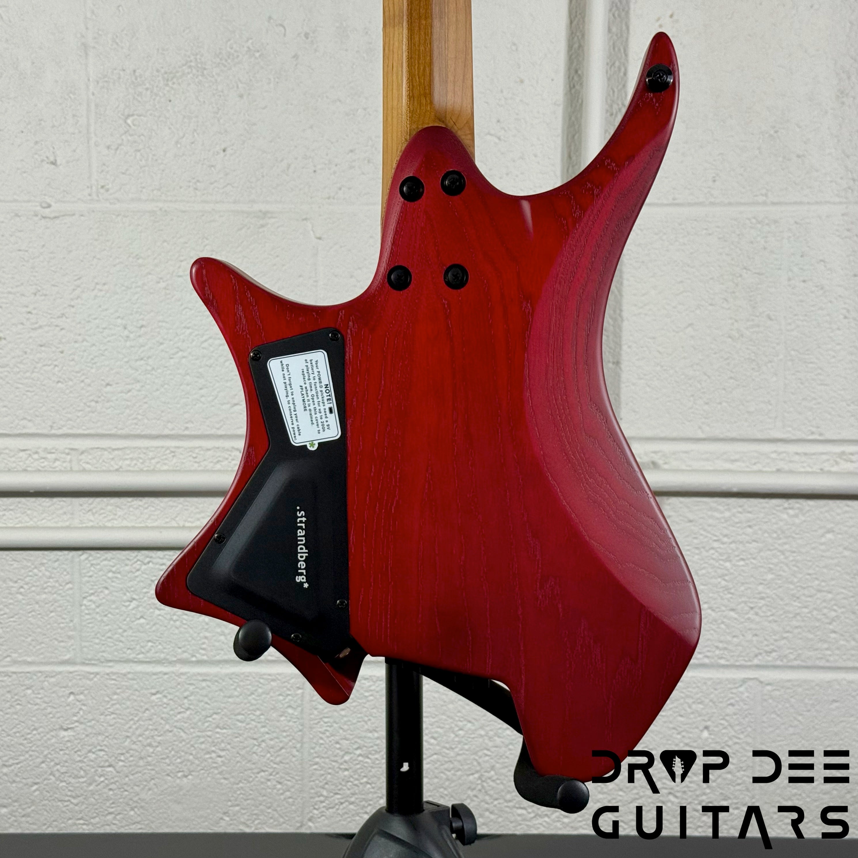 Strandberg Boden Original N2.6 Multiscale Headless Electric Guitar w/ Bag - Sunset Coral Burst Satin