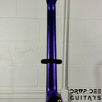 ESP USA V-II FR Electric Guitar w/ Case - Purple Sparkle