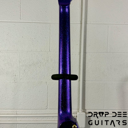 ESP USA V-II FR Electric Guitar w/ Case - Purple Sparkle
