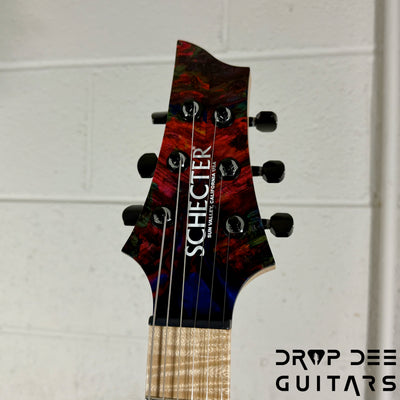 Schecter Custom Shop Sunset Extreme 6 Electric Guitar w/ Case - Stabilized Top