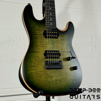 Ernie Ball Music Man Rabea Massaad Sabre Electric Guitar w/ Case - Emerald Hill
