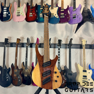 Ormsby Custom Shop Futura 7 Multiscale 7-String Electric Guitar w/ Bag - Walnut