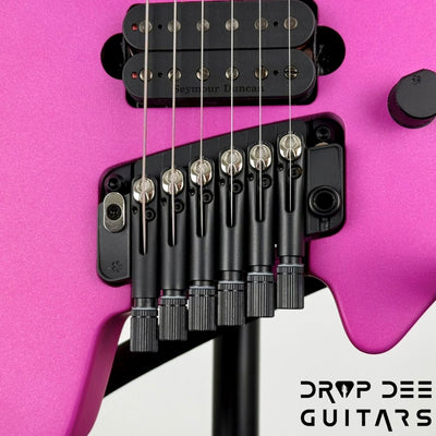 Strandberg Boden Standard N2.6T Tremolo Multiscale Headless Electric Guitar w/ Bag - Electric Fuchsia Metallic