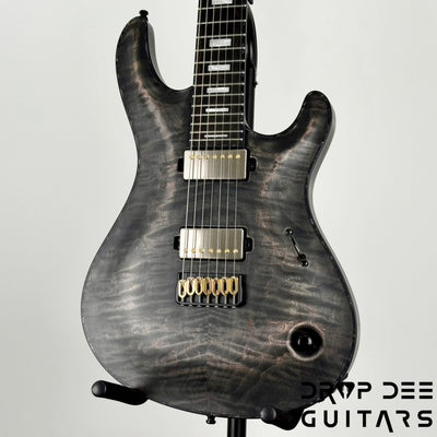 Mayones Regius Core 7 7-String Electric Guitar w/ Case - Antique Black Matt