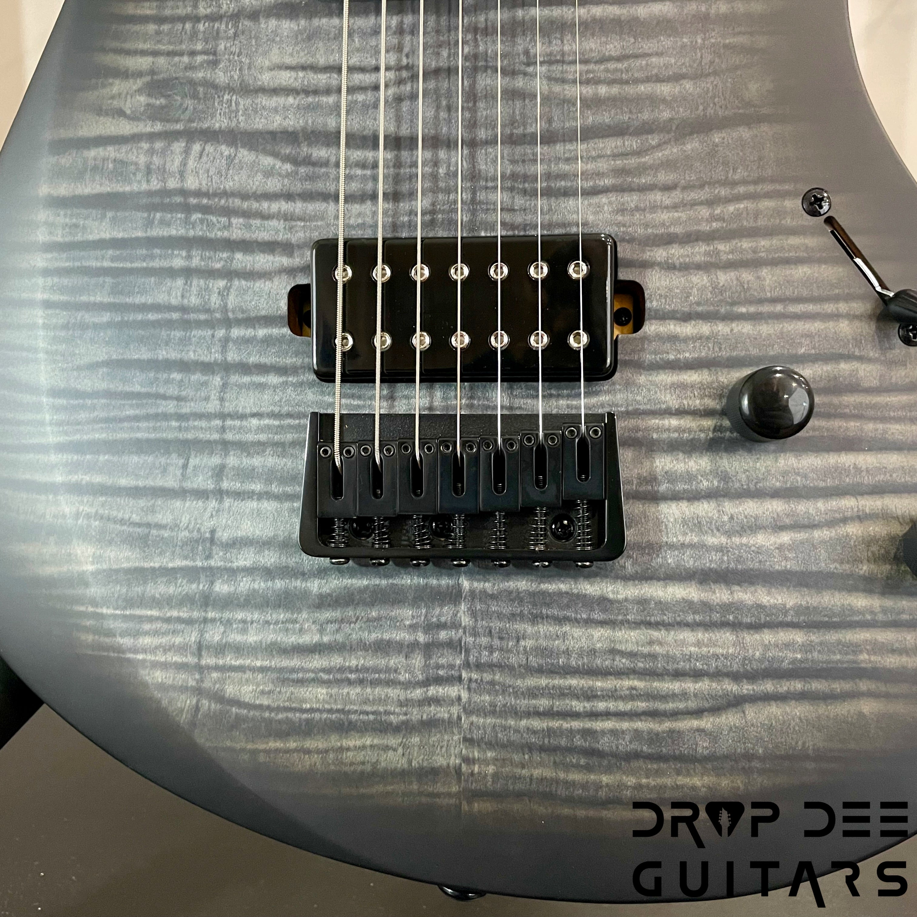 Balaguer Standard Series Diablo Baritone 7-String Electric Guitar w/ Bag (0077)