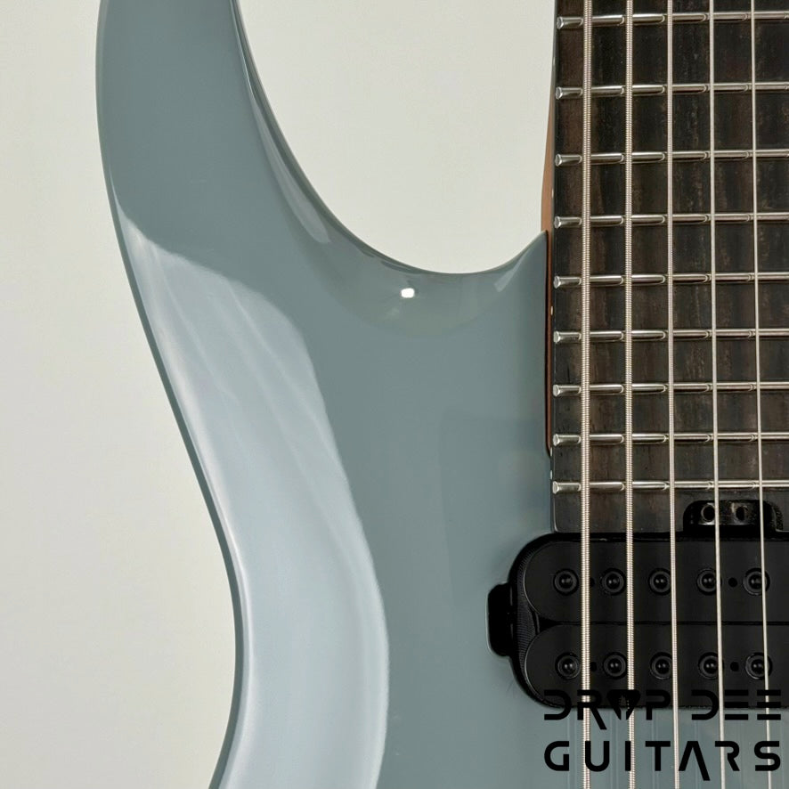 Jackson Pro Plus Series Limited Edition Signature Misha Mansoor Juggernaut ET8 8-String Baritone Evertune Electric Guitar w/ Bag - Nardo Gray