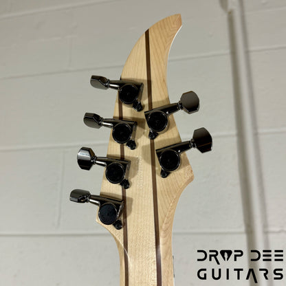 Caparison Dellinger II Prominenace MF Electric Guitar w/ Bag - Trans Spectrum Black