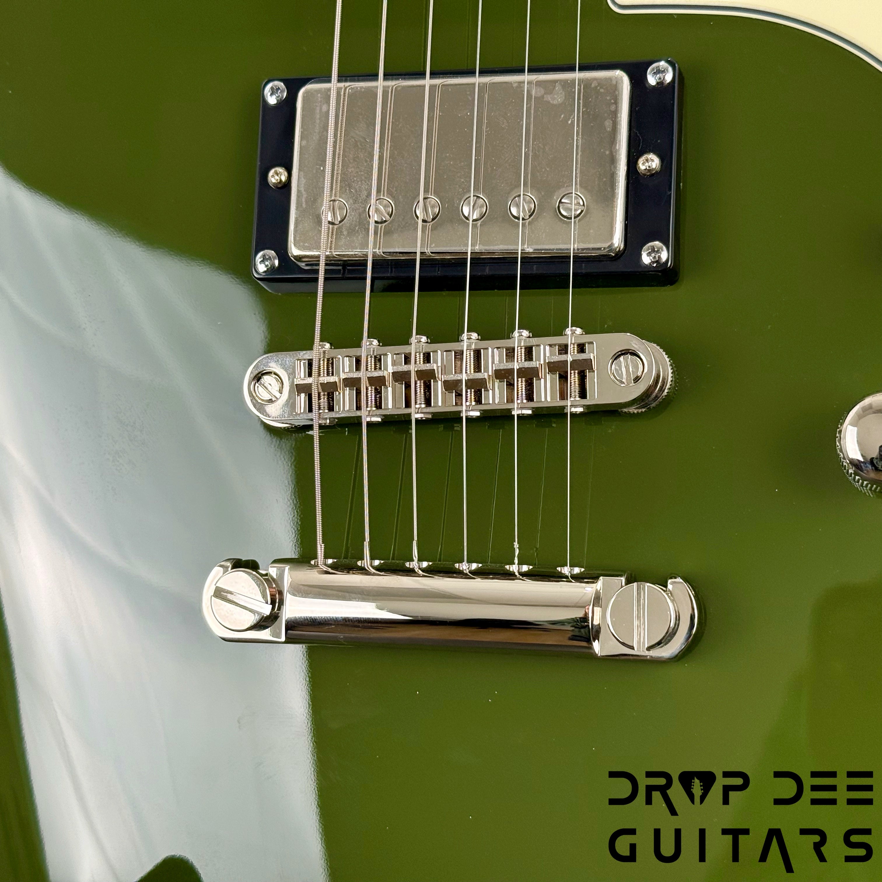 Schecter Diamond Series Jack Fowler PT Electric Guitar - Drab Green
