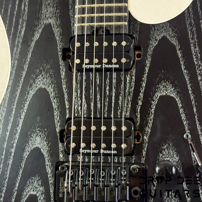 Jackson MJ Dinky Ash Electric Guitar w/ Case - Black Ash