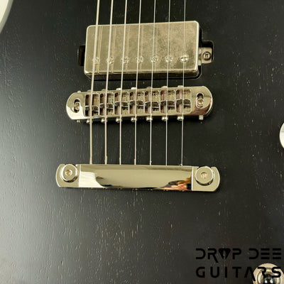 Dunable USA Custom Shop Cyclops 7 7-String Electric Guitar w/ Case - Satin Black