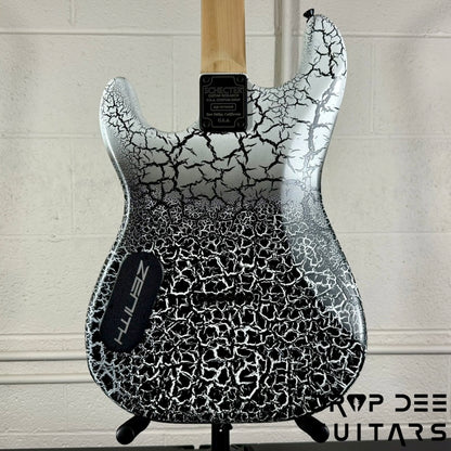 Schecter USA Custom Shop John Browne Signature Zenith Electric Guitar w/ Case - Fracture White