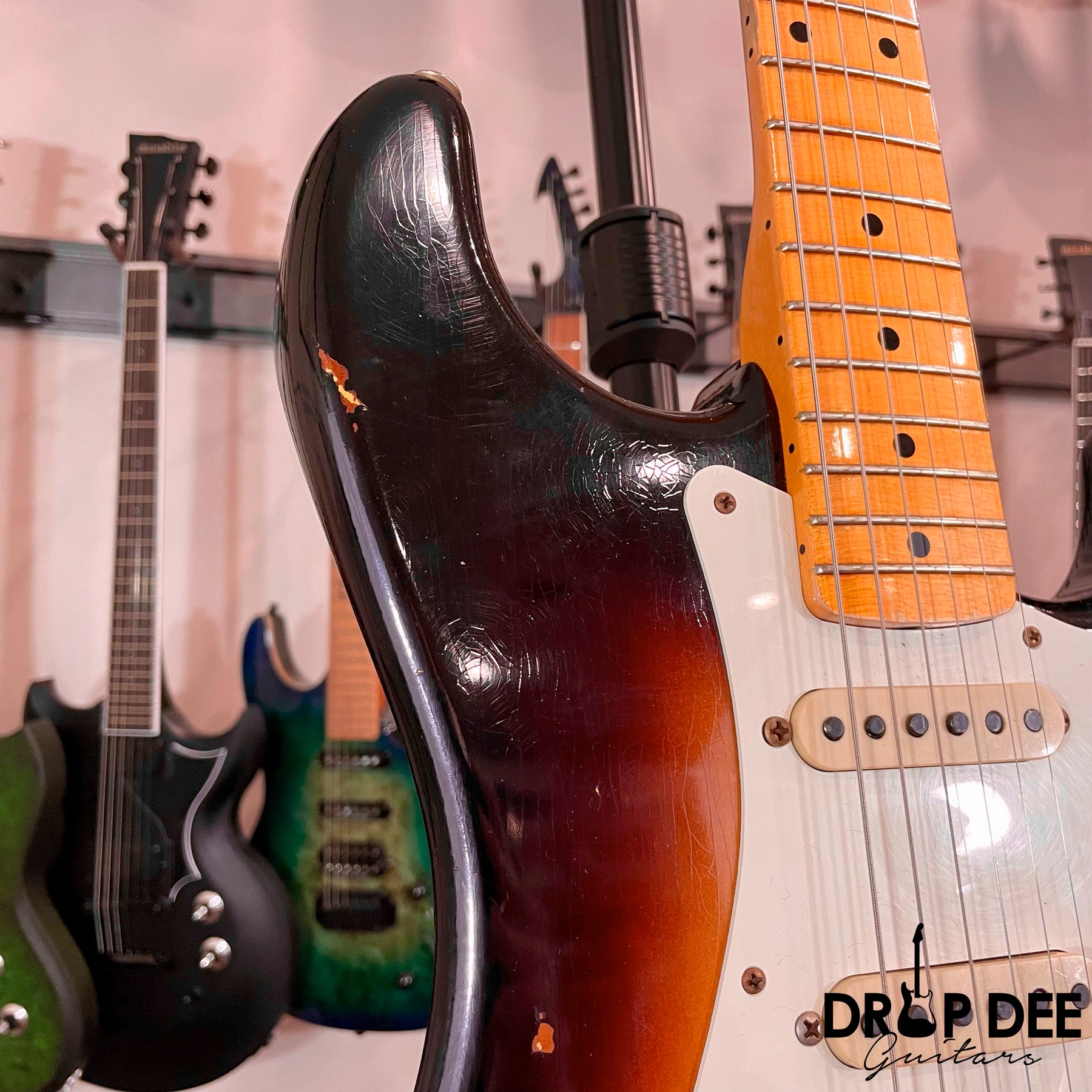 Fender Custom Shop 57 Stratocaster Relic Electric Guitar w/ Case