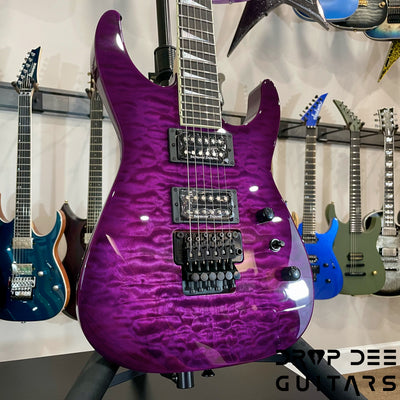 Jackson Custom Shop Dinky FR Electric Guitar w/ Case - Purple Burst