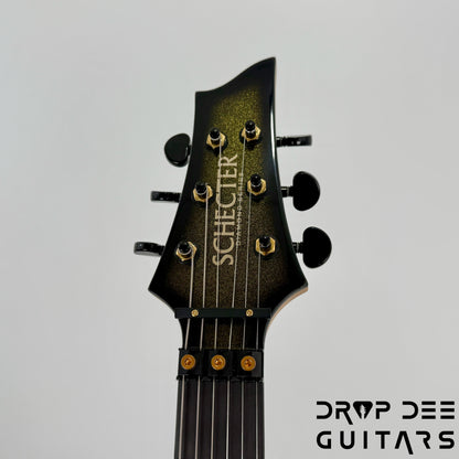 Schecter Diamond Series 50th Anniversary C-1 FR-S Electric Guitar - 50th Gold Burst