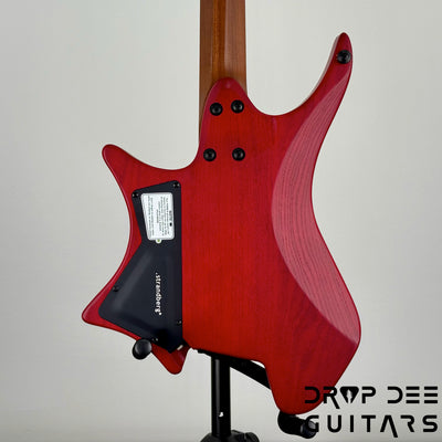 Strandberg Boden Original N2.6 Multiscale Headless Electric Guitar w/ Bag - Sunset Coral Burst Satin