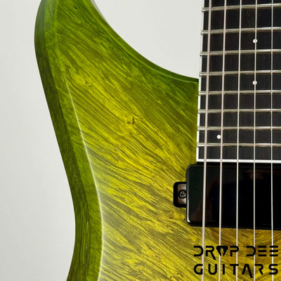 Dunable USA Custom Shop Yeti 7 7-String Electric Guitar w/ Case - Nuclear Burst