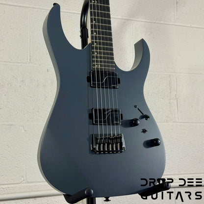Ibanez Prestige RGR5121RB Electric Guitar w/ Case - Gray Metallic Flat