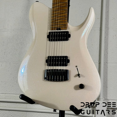 Balaguer USA Series Seraph Modern 7 Baritone 7-String Electric Guitar w/ Case (1224) - Gloss Metallic Jewel