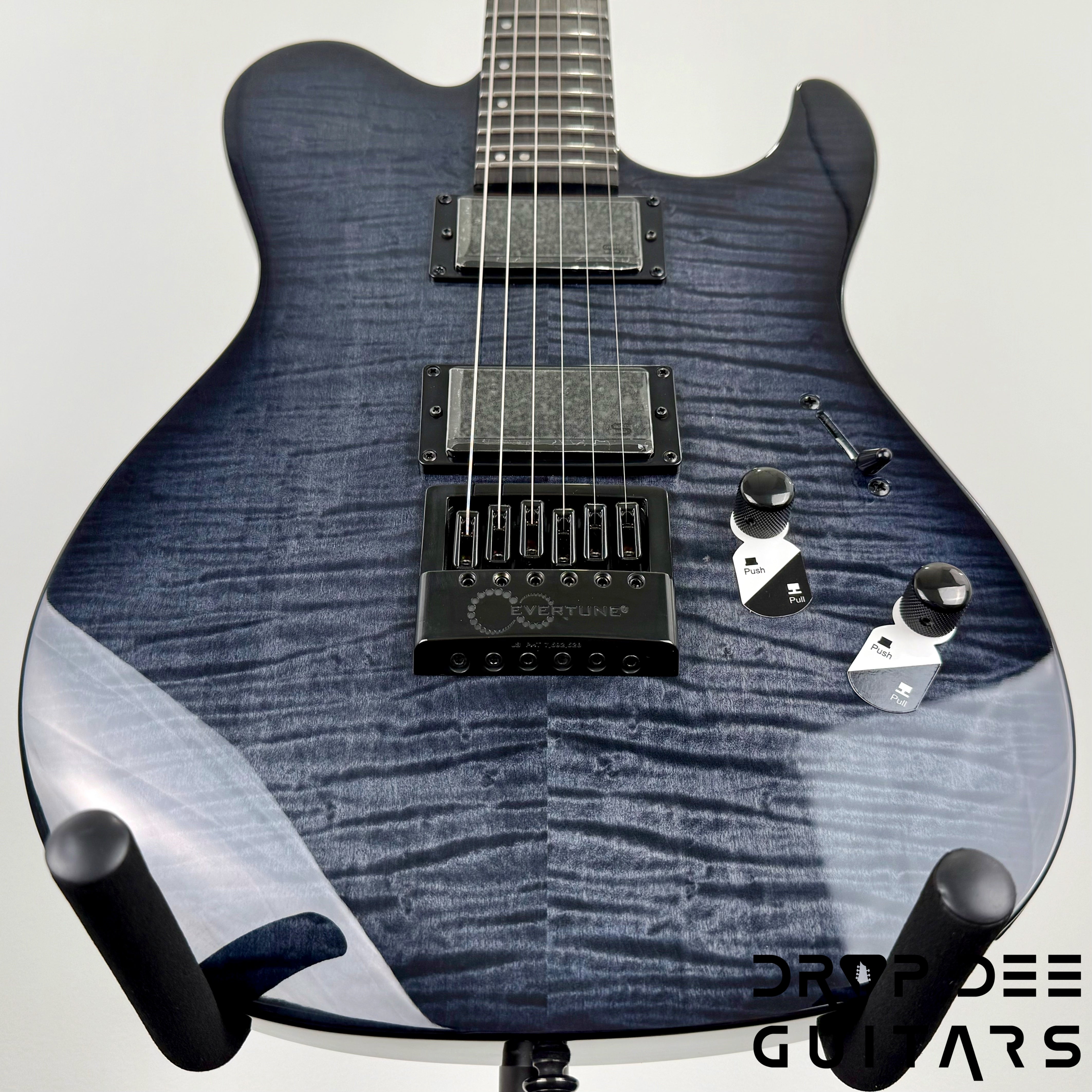 ESP LTD TH-1000 Evertune Electric Guitar - See Thru Black Sunburst