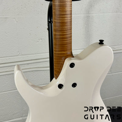 Balaguer USA Series Seraph Modern Electric Guitar w/ Case (324) - Gloss Metallic Jewel White