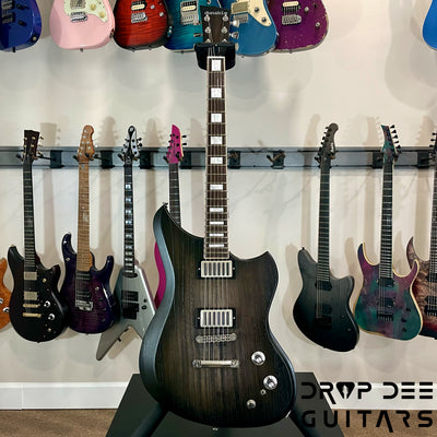 Dunable USA Custom Shop Yeti Electric Guitar w/ Case (5215) - Charcoal Burst